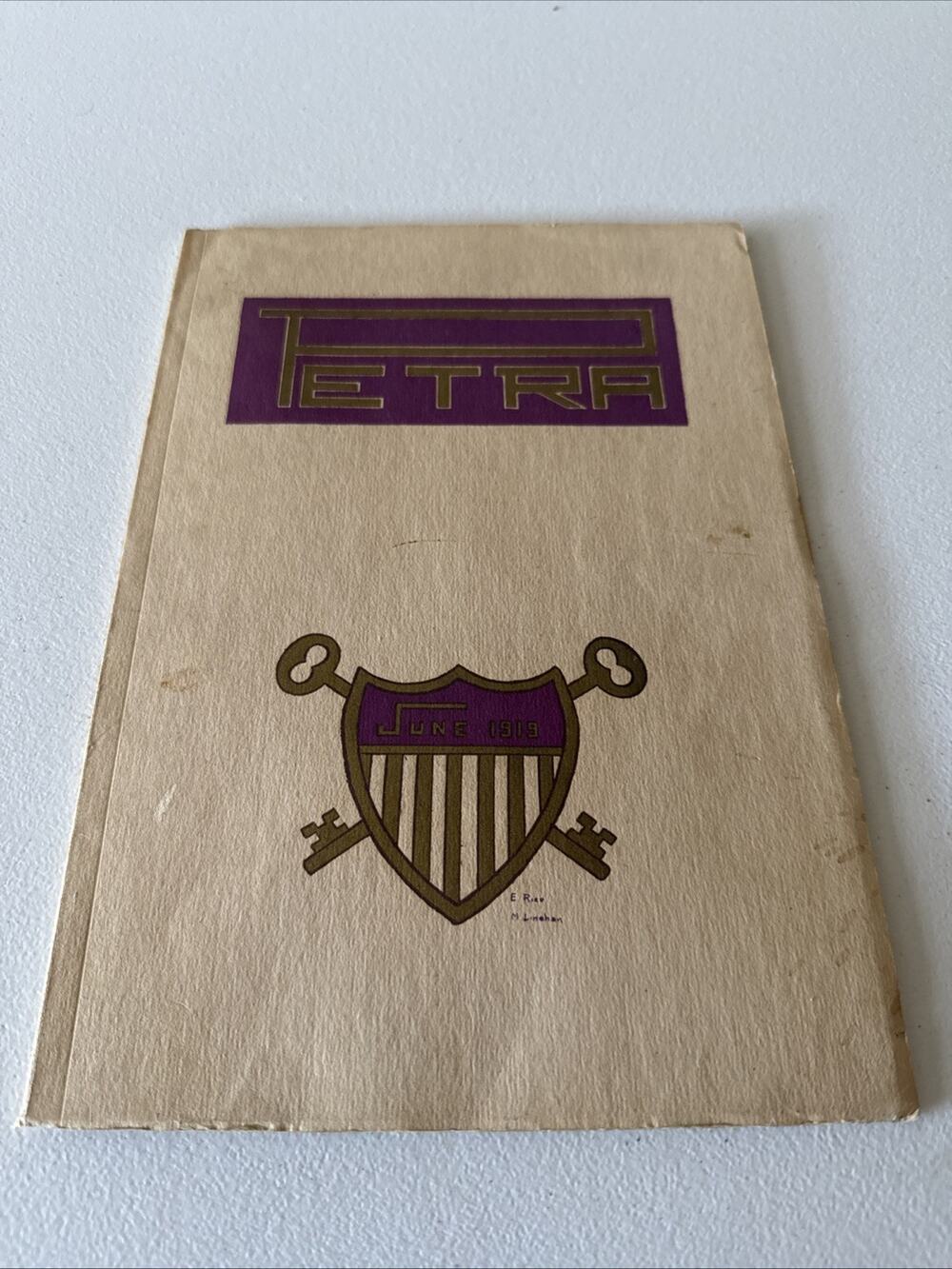 St. Peter’s High School San Francisco CA Yearbook 1919